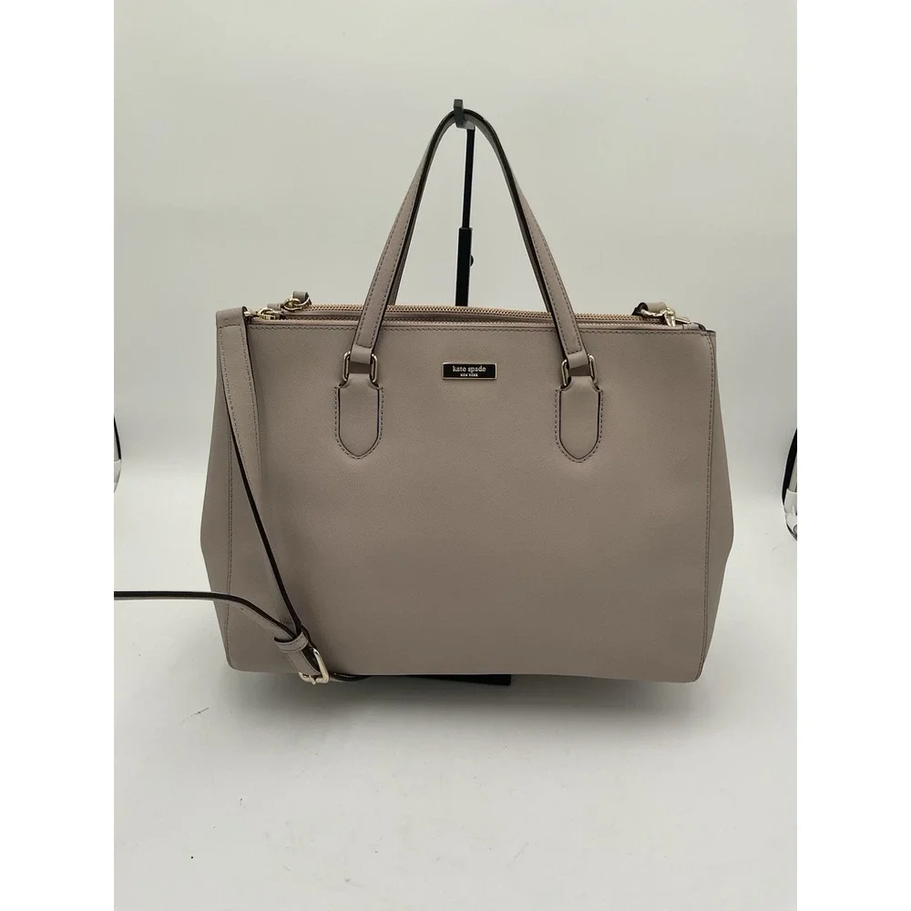 Kate Spade Laurel Way Leighann Satchel Blush Pink With Cross Shoulder Strap